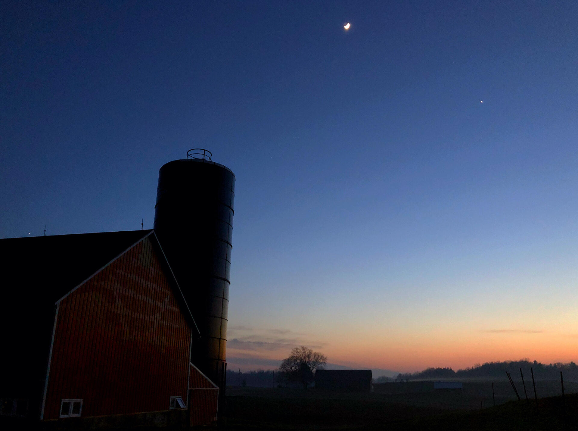 Barn Sunset